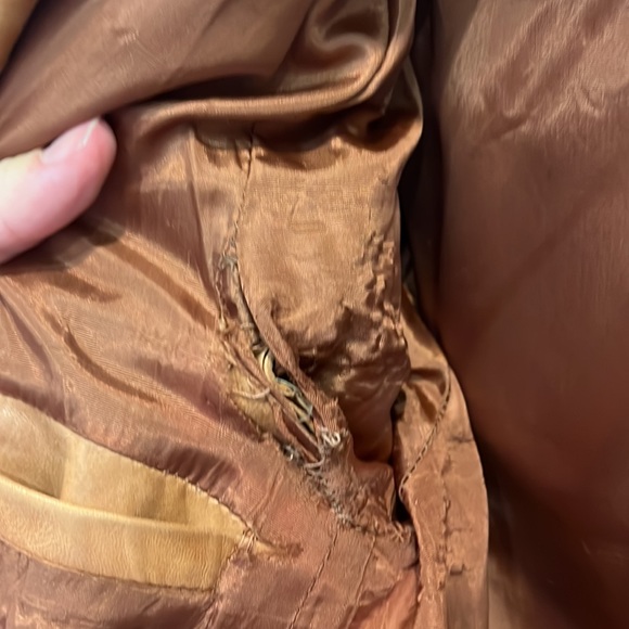 Vintage Western Wear 💫 Triumvirate camel 🐪 leather jacket - Picture 7 of 9